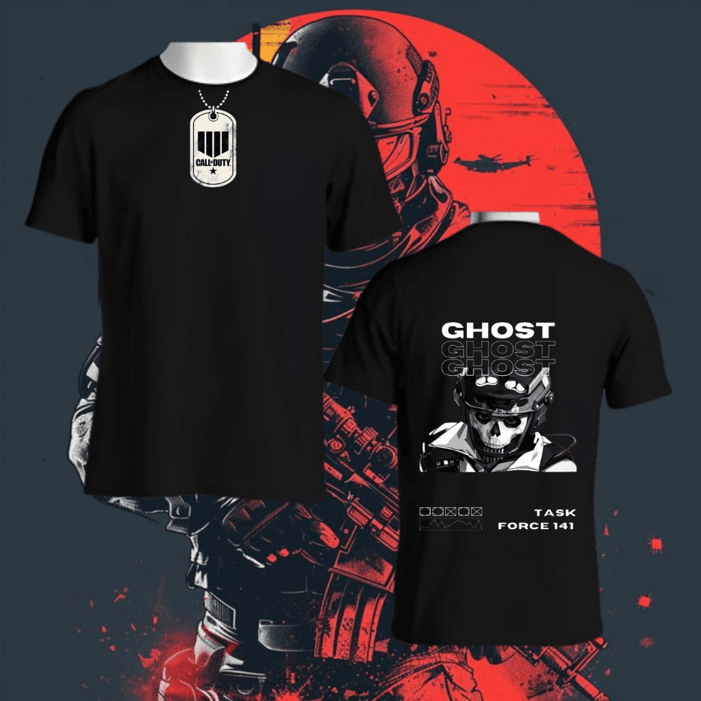 Call of Duty Ghost – Task Force 141 Drop Shoulder Tee
